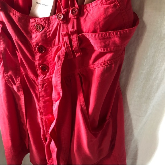 NWT ISABEL MARANT short flink in Raspberry size S - Picture 3 of 12